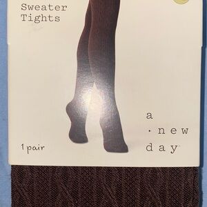 A New Day Chocolate Sweater Tights